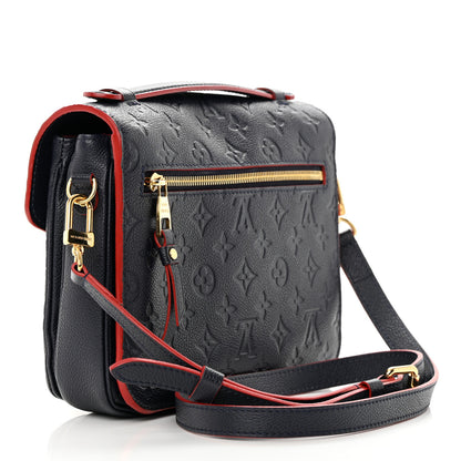 Louis Vuitton Empreinte Pochette Metis Marine Rouge 3 of 18