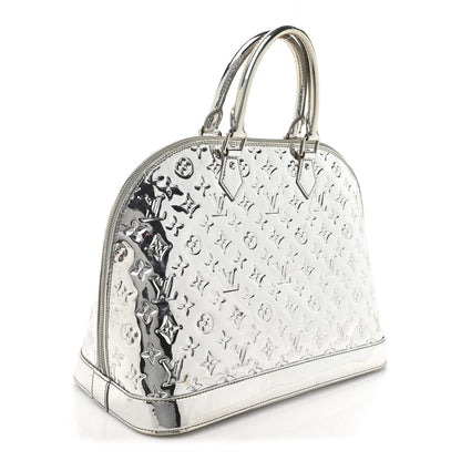 Louis Vuitton Monogram Miroir Alma MM Silver 4 of 33