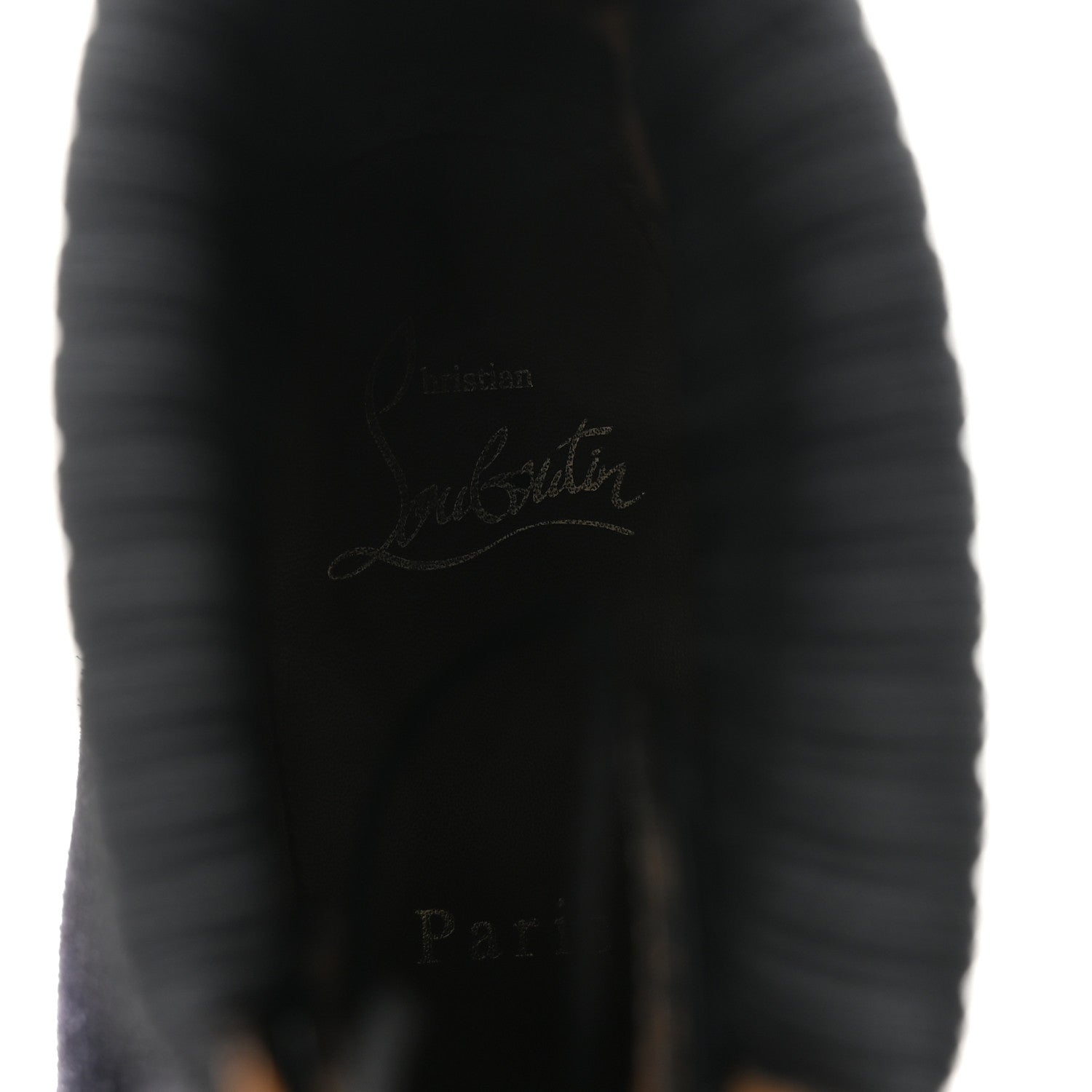 Christian Louboutin Crosta Wax Mens Citycroc 20 Lace up Ankle Boots 40.5 Navy 8 of 8