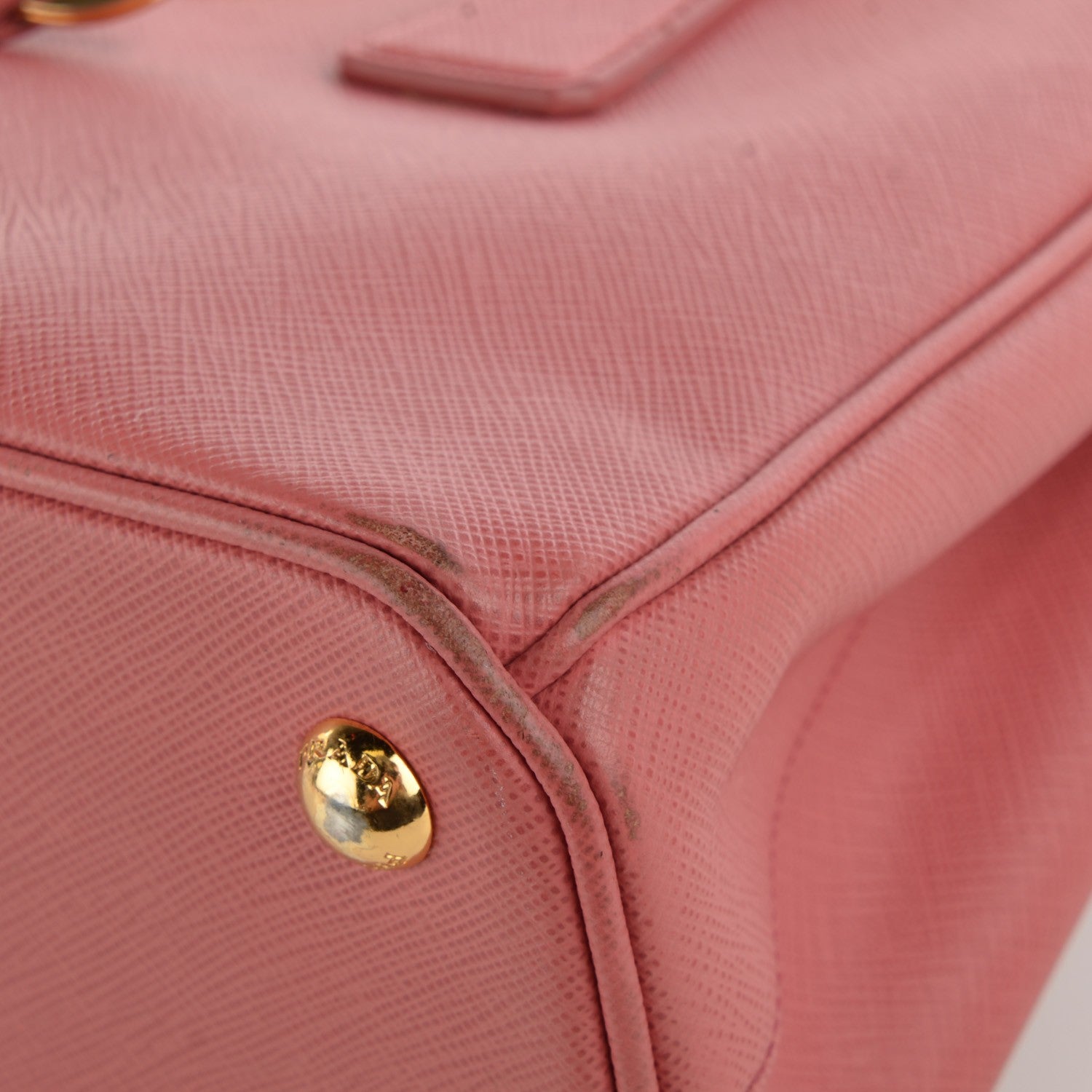 Prada Saffiano Mini Galleria Double Zip Tote Tamaris 5 of 15
