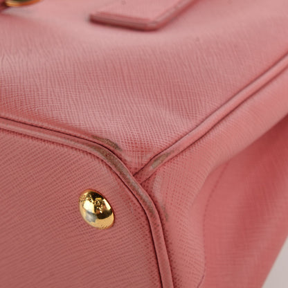 Prada Saffiano Mini Galleria Double Zip Tote Tamaris 5 of 15