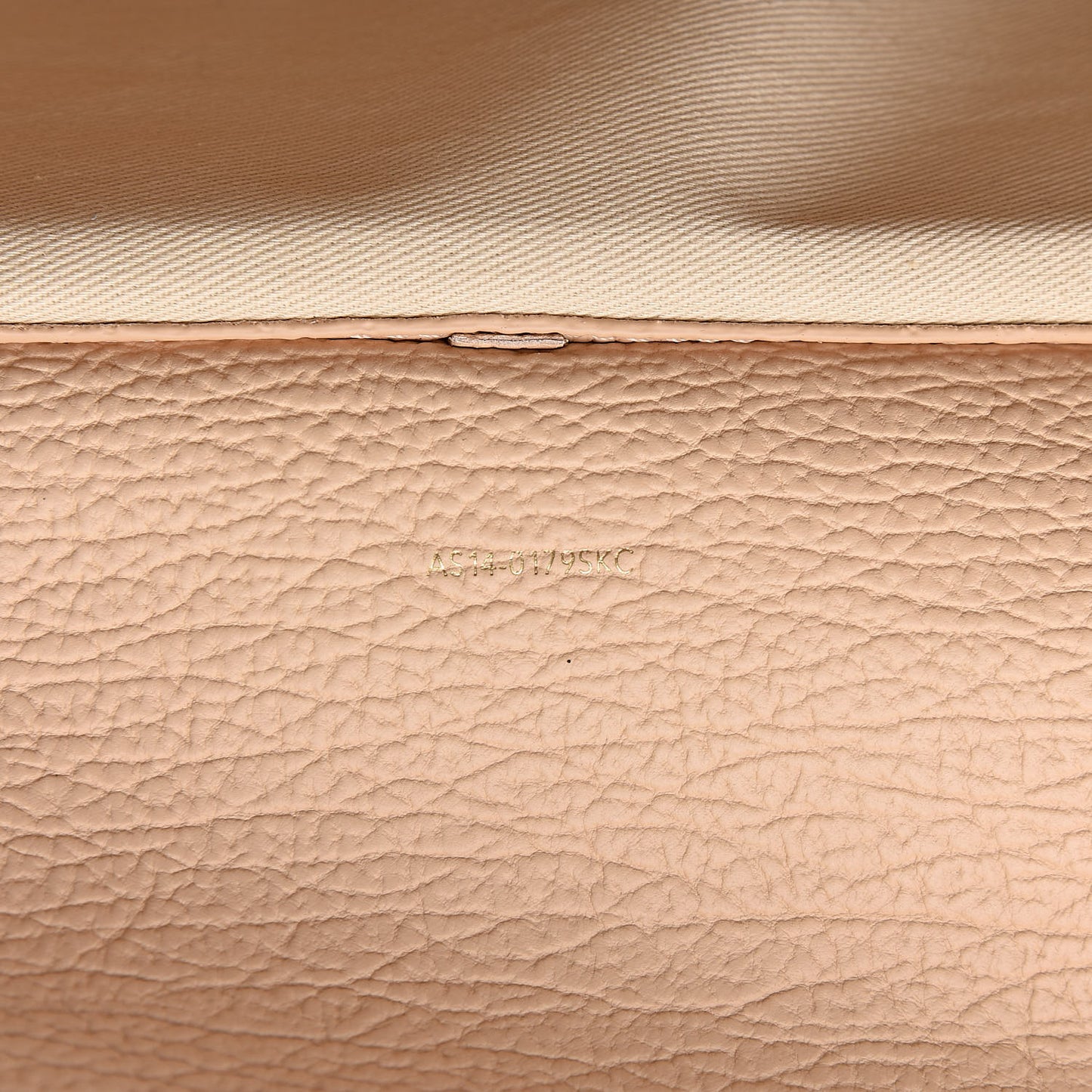 3.1 Textured Calfskin Medium Pashli Satchel Peach