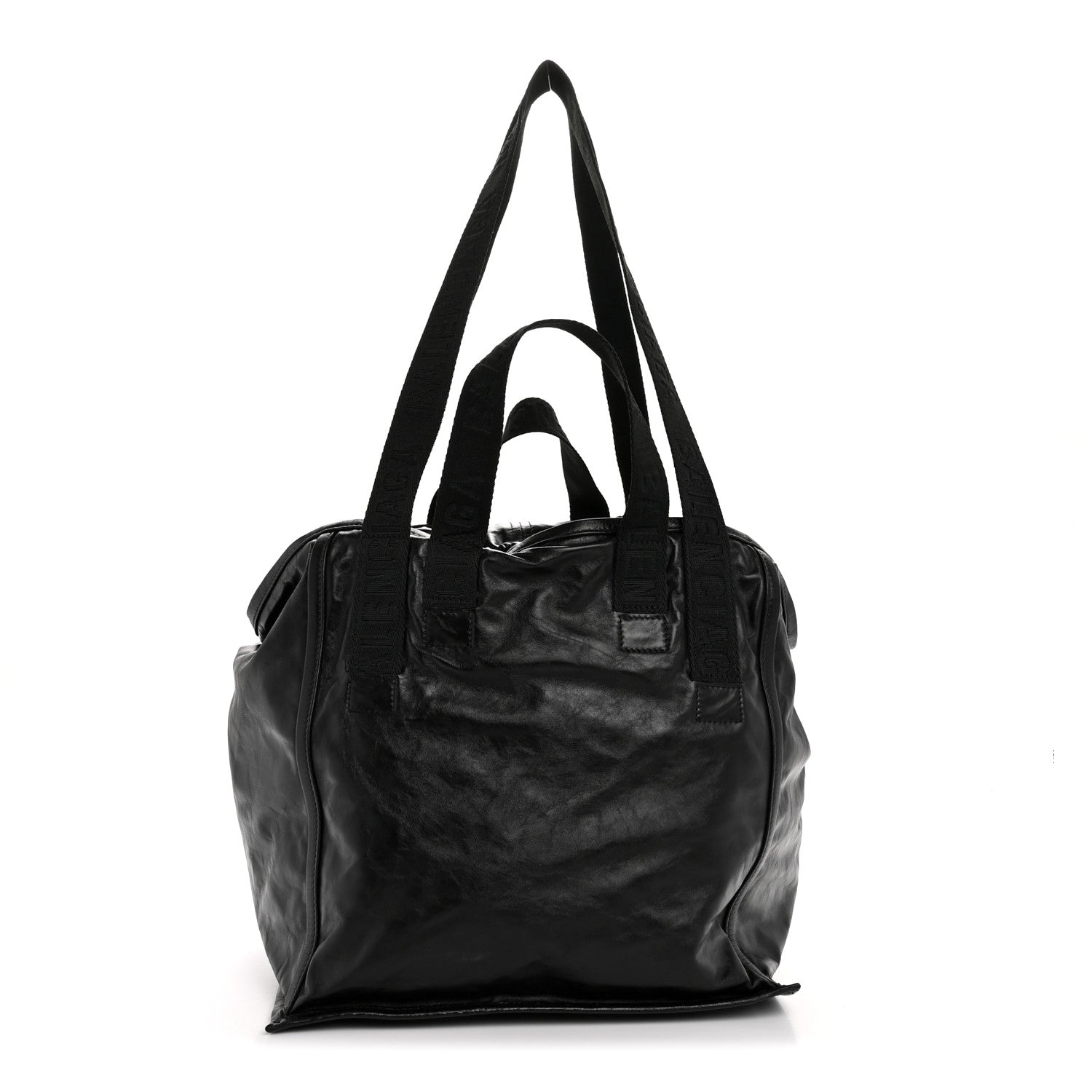 Balenciaga Calfskin Medium Cargo Tote  Black 1 of 10