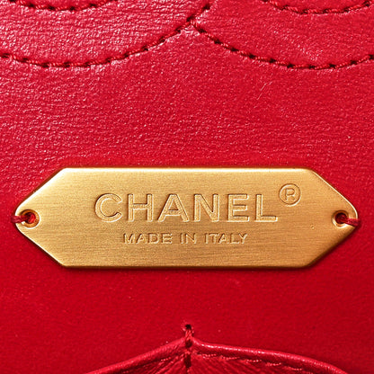 Chanel Lambskin Timeless Classic Chained Double Flap Black 6 of 10