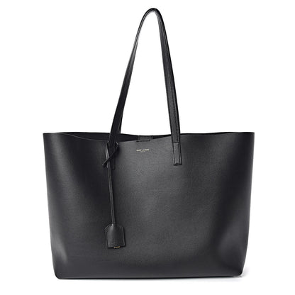 Saint Laurent Calfskin Large Shopping Tote Black 2 of 11