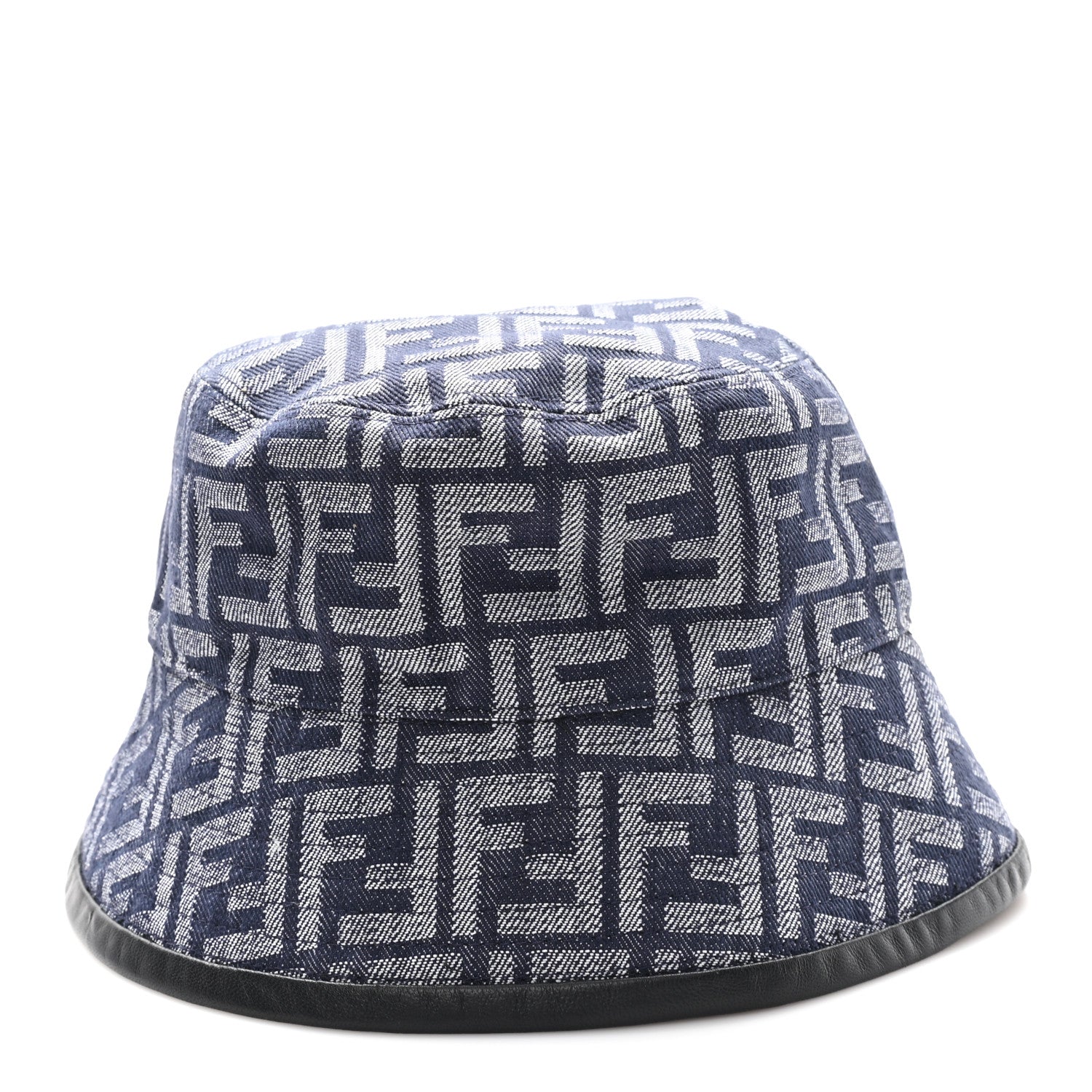Fendi Denim FF Bucket Hat L Black 5 of 8