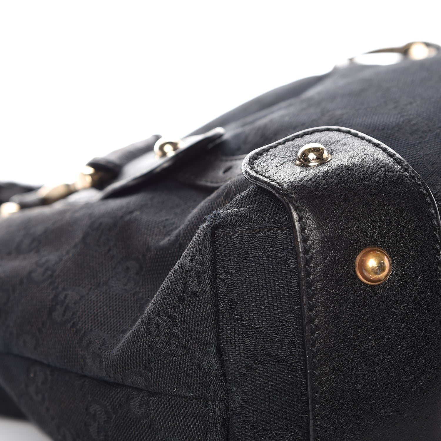 Gucci Monogram Small Pelham Shoulder Bag Black 11 of 13