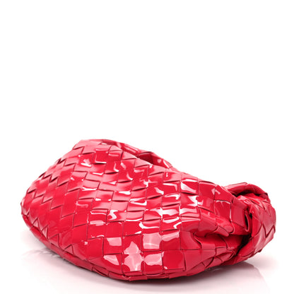 Bottega Veneta Patent Nappa Intrecciato Mini Jodie Candy Stripe 7 of 7