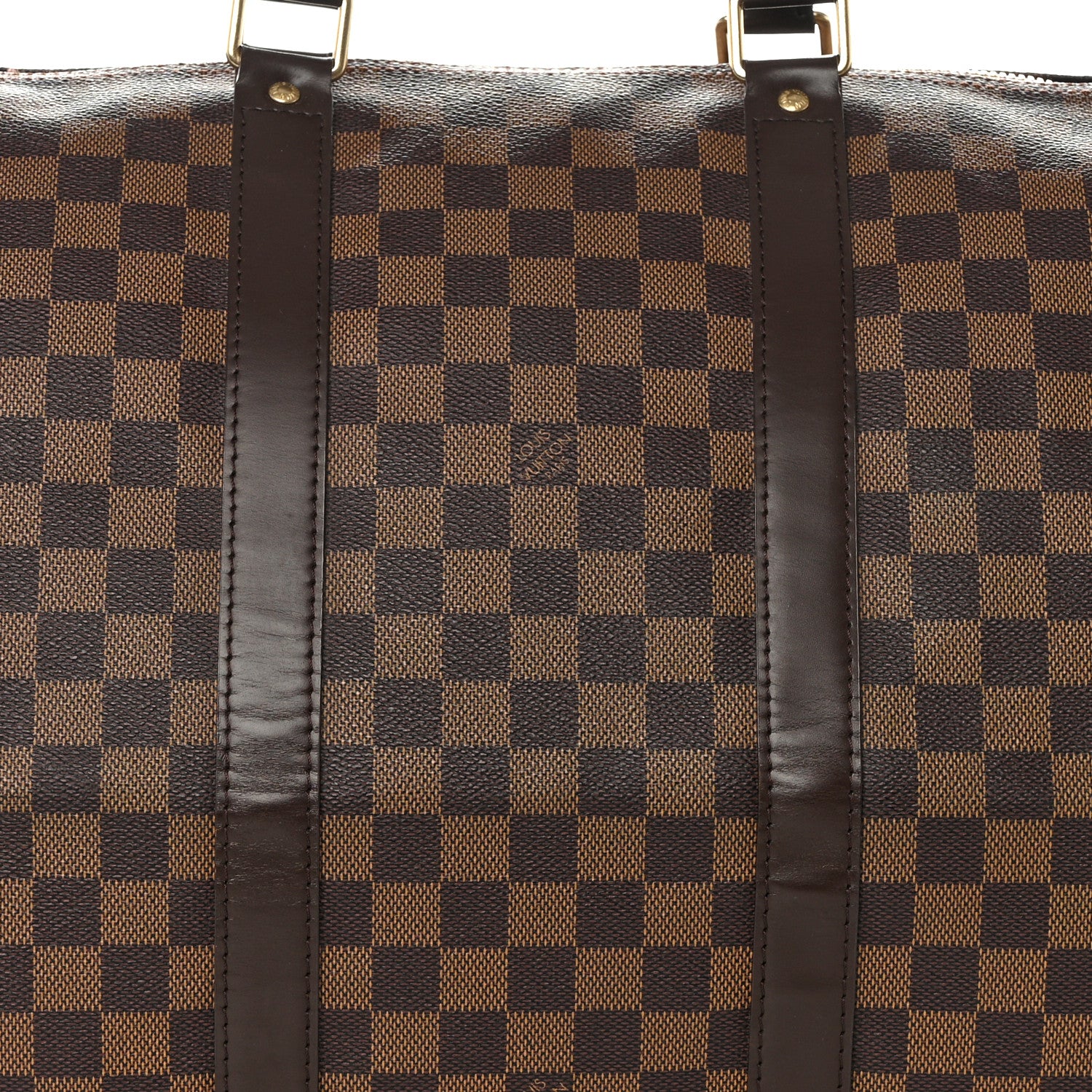 Louis Vuitton Damier Ebene Keepall Bandouliere 55 7 of 10