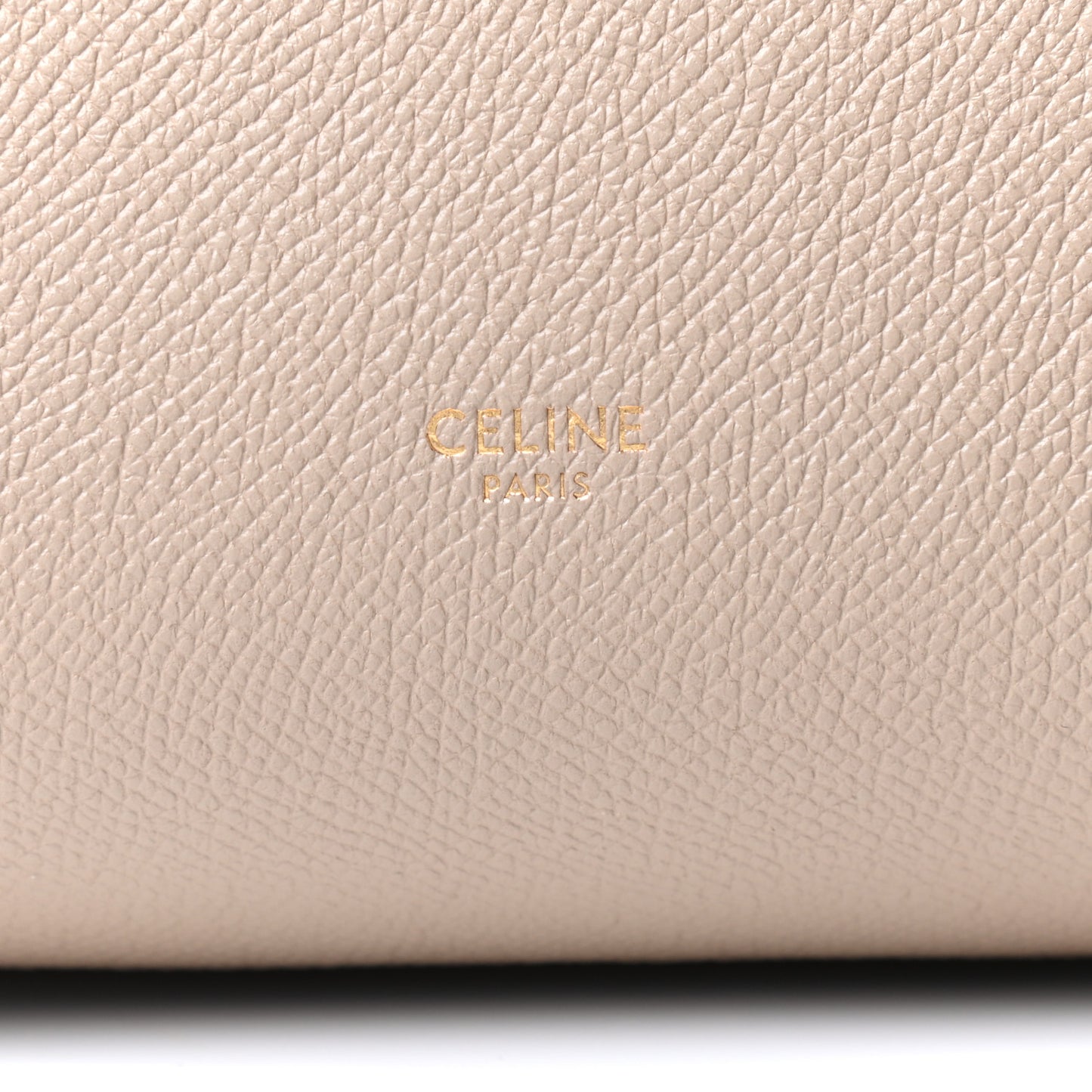 Grained Calfskin Mini Belt Bag Light Taupe