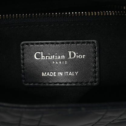 Christian Dior Lambskin Cannage Small My ABCDior Lady Dior Black 6 of 12