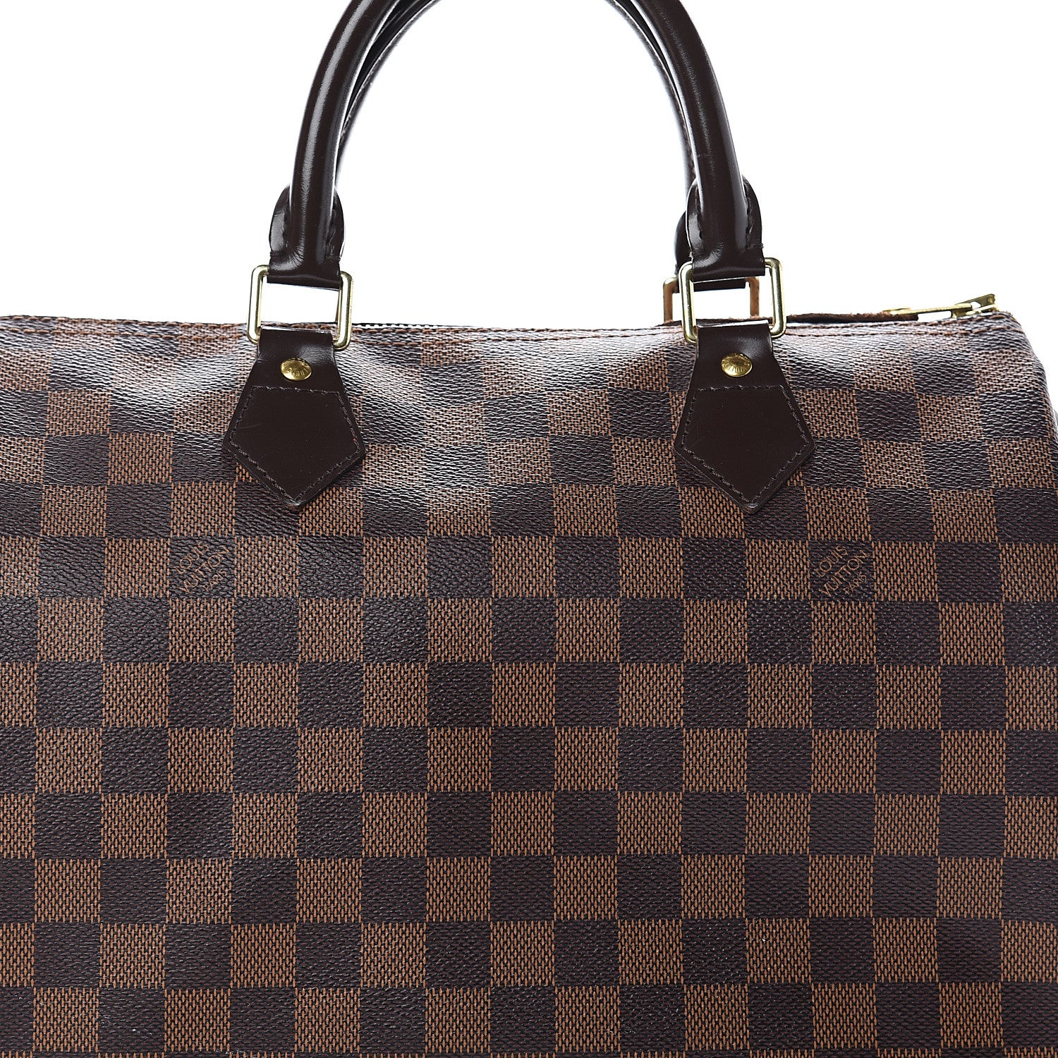 Louis Vuitton Damier Ebene Speedy 30 6 of 9