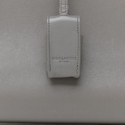 Saint Laurent Calfskin Baby Sac de Jour Fog 13 of 14