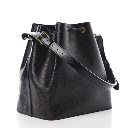 Louis Vuitton Epi Petit Noe Black 3 of 12