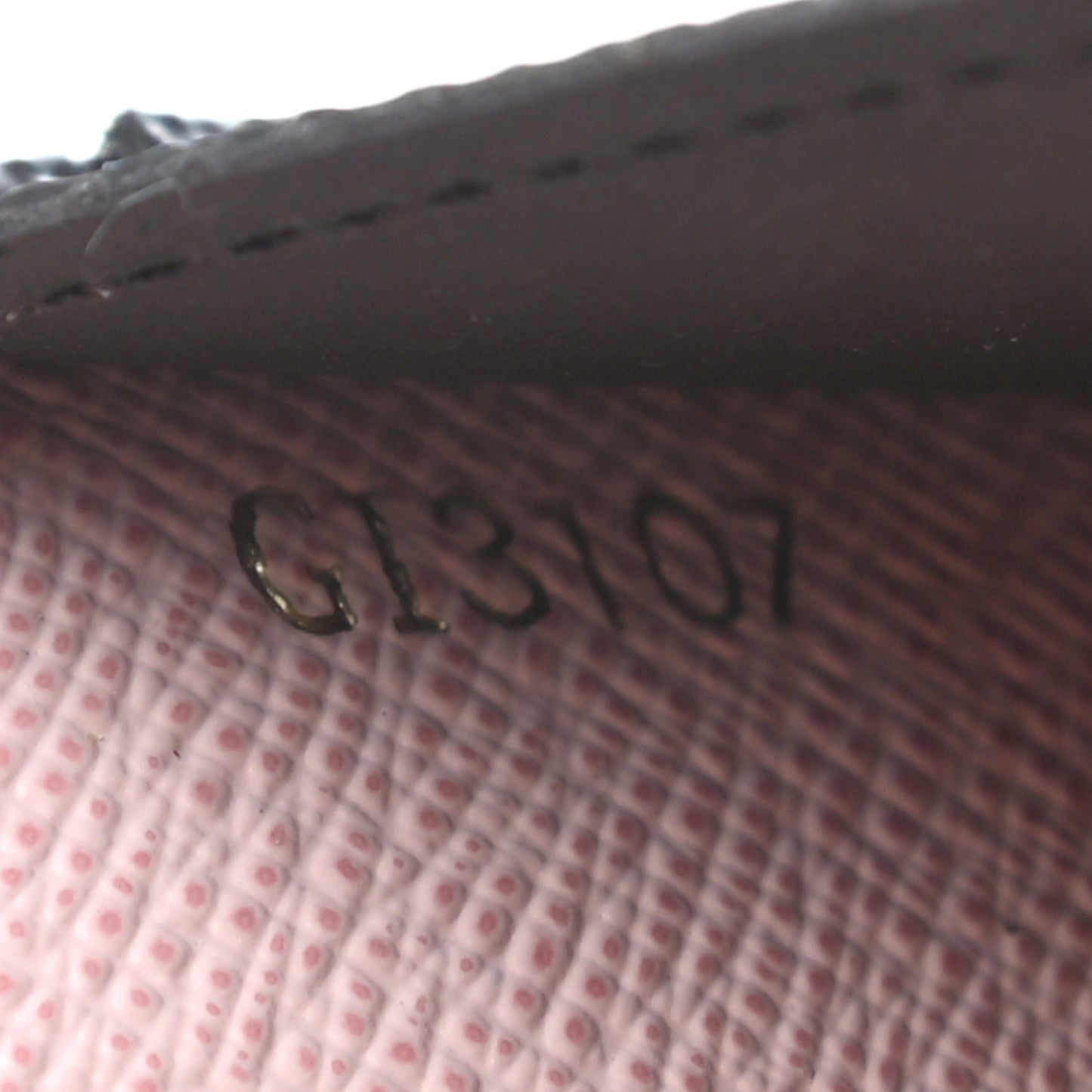 Monogram Josephine Wallet Rose Ballerine