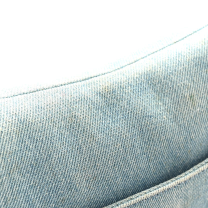 Christian Dior Denim Calfskin Saddle Bag Light Blue 11 of 11