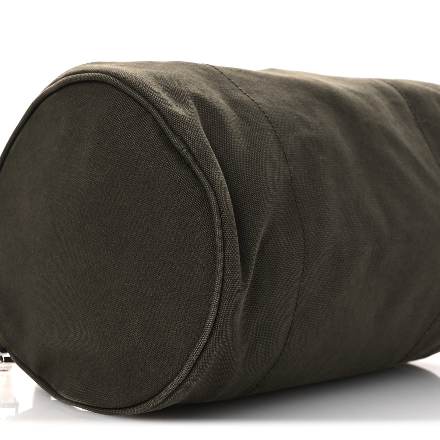 Canapa Logo Saint Barth Boston Bag Militare