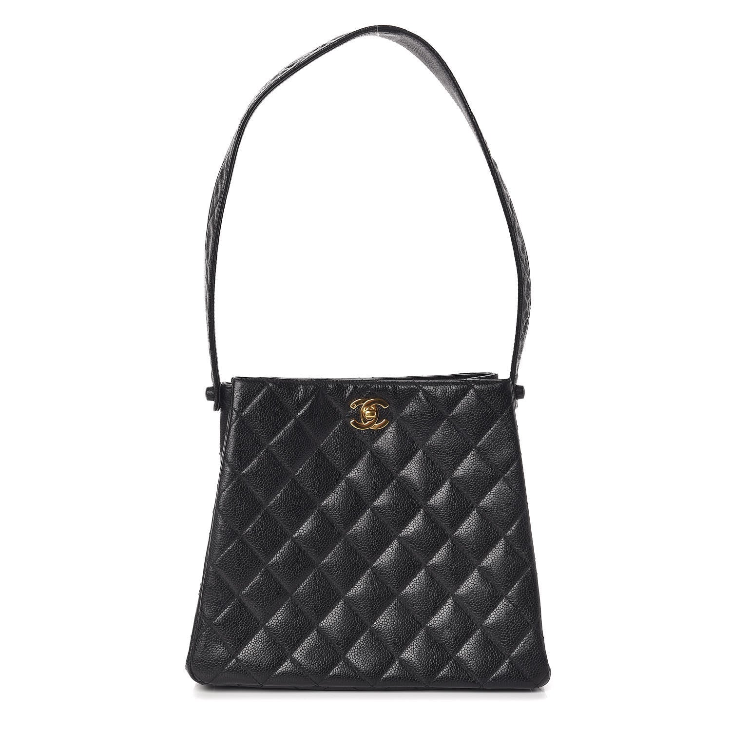Chanel Caviar Quilted Shoulder Bag Black 1 of 12