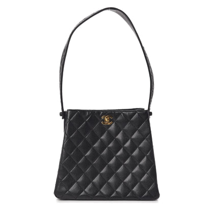 Chanel Caviar Quilted Shoulder Bag Black 1 of 12
