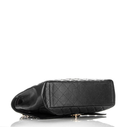Chanel Caviar Quilted Maxi Double Flap Black 4 of 13