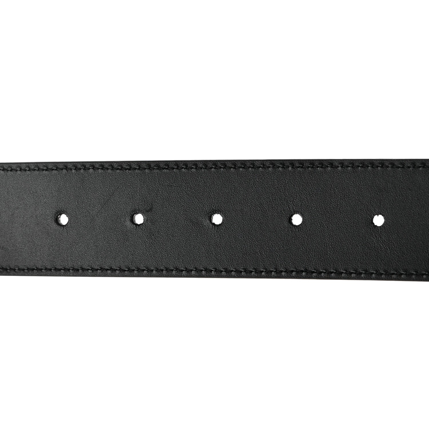 Gucci GG Supreme Monogram Selleria Interlocking G 37mm Belt 85 34 85 34 Beige Ebony Black 4 of 6