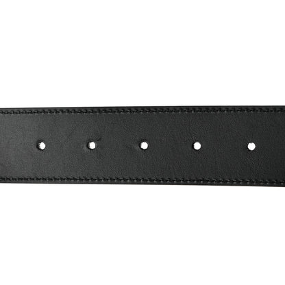 Gucci GG Supreme Monogram Selleria Interlocking G 37mm Belt 85 34 85 34 Beige Ebony Black 4 of 6