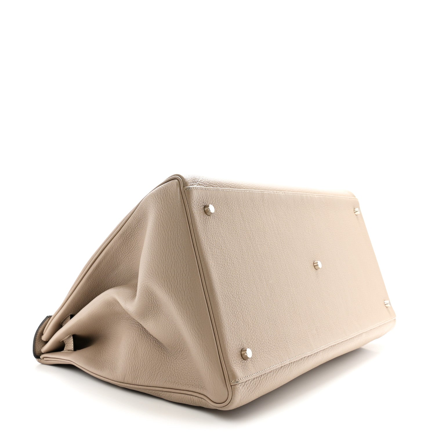 Hermes Taurillon Clemence Voyage Kelly 50 Gris Tourterelle 4 of 14