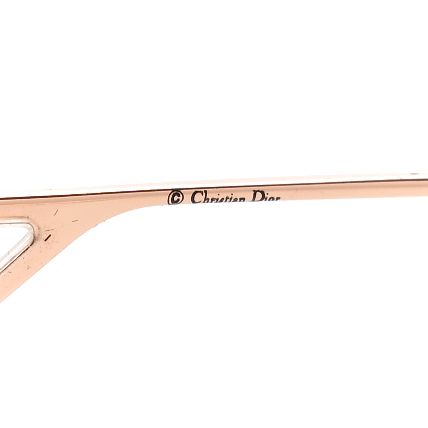 Christian Dior Clan 2 Aviator Sunglasses Gold 5 of 8