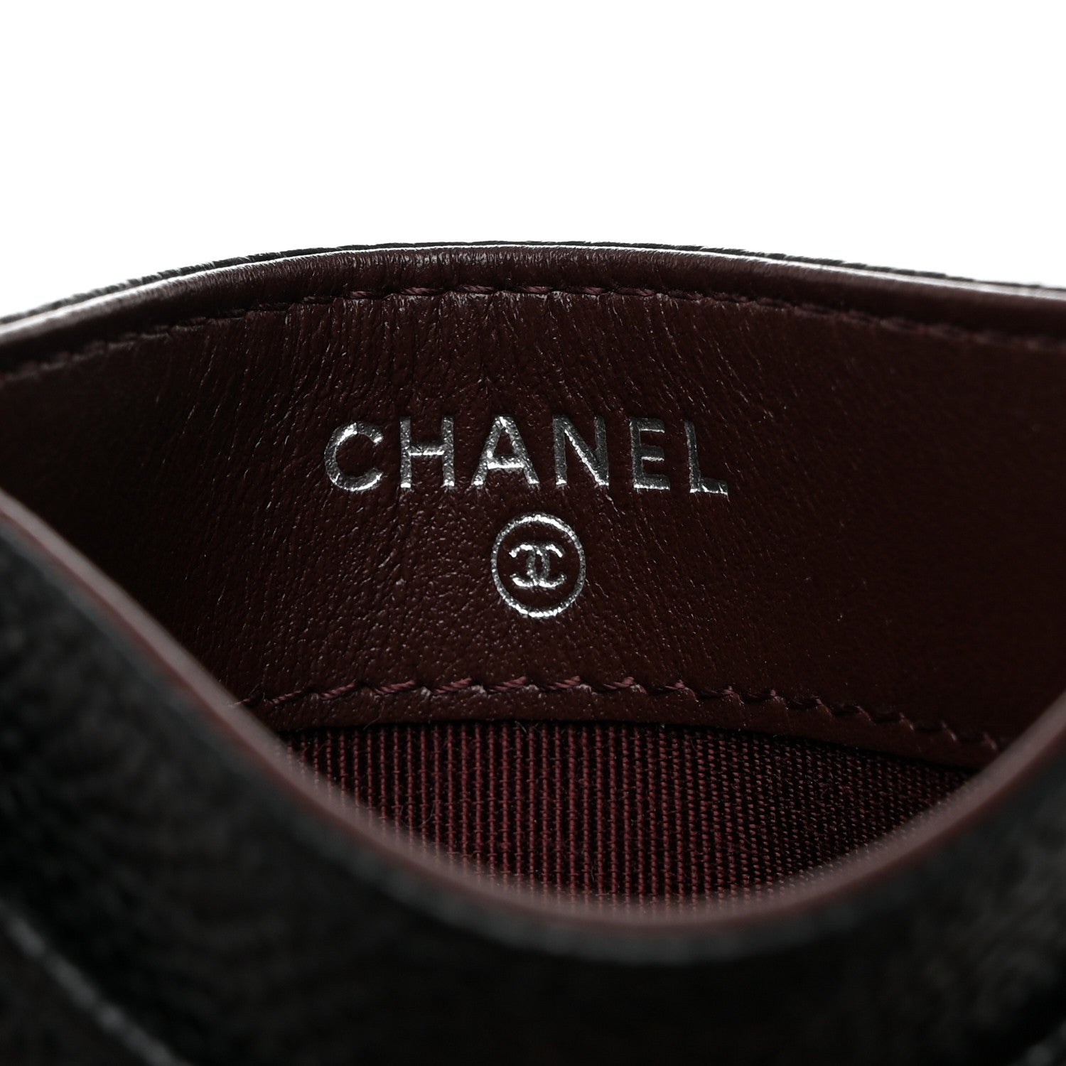 Chanel Caviar Quilted Card Holder Black 6 of 9