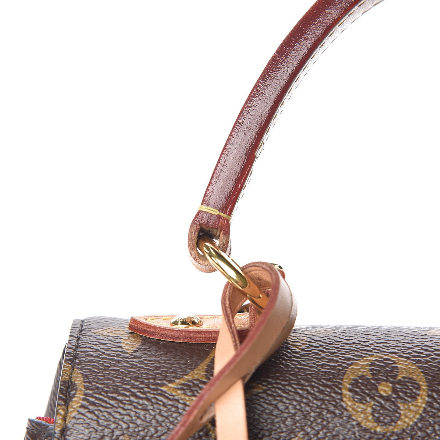Monogram Cluny BB Rose Coquelicot