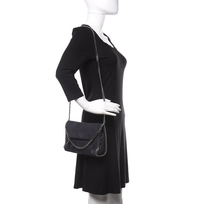 Stella McCartney Shaggy Deer Falabella Mini Crossbody Bag Lapis Navy 2 of 9