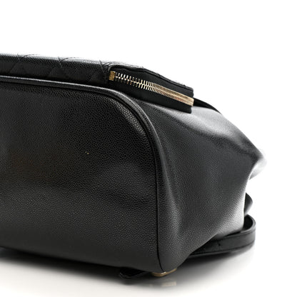 Chanel Caviar Quilted Business Affinity Backpack Black 10 of 11