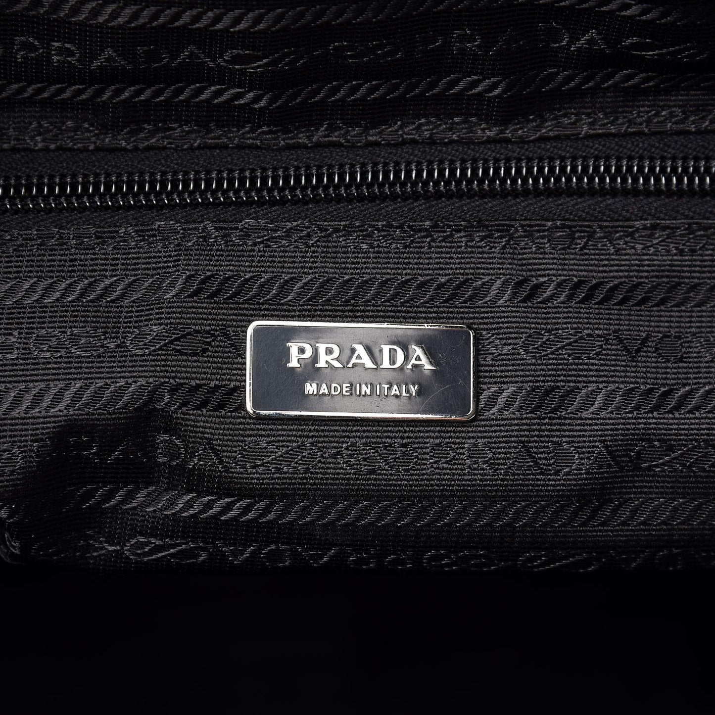 Tessuto Nylon Saffiano Viaggio Duffle Black