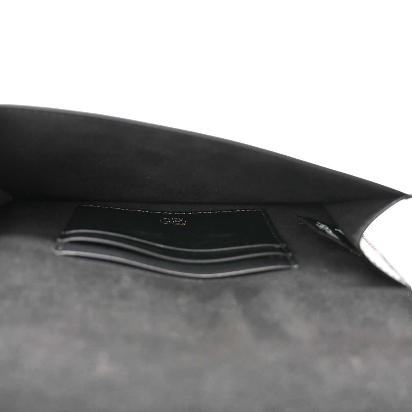 Vitello King Mini Flat Baguette Black
