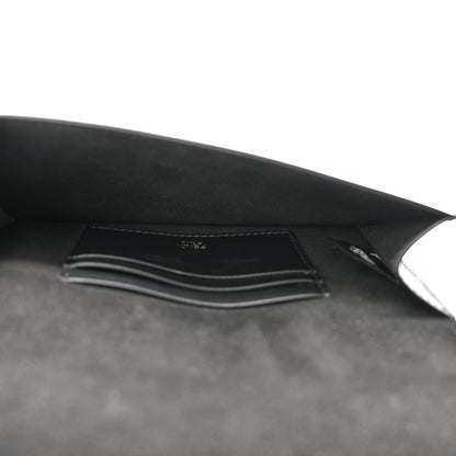 Fendi Vitello King Mini Flat Baguette Black 7 of 10