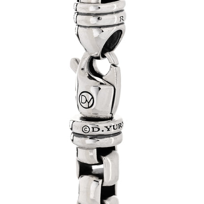David Yurman Sterling Silver 7mm Box Chain Bracelet 4 of 4