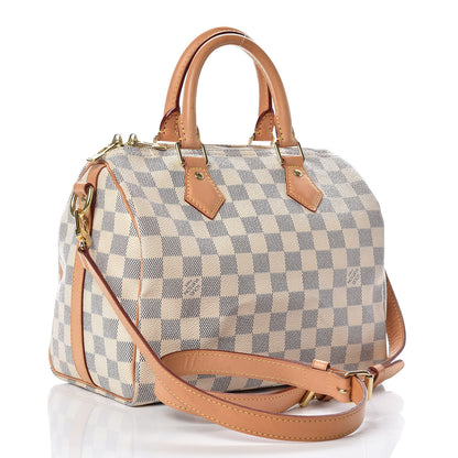 Louis Vuitton Damier Azur Speedy Bandouliere 25 4 of 12