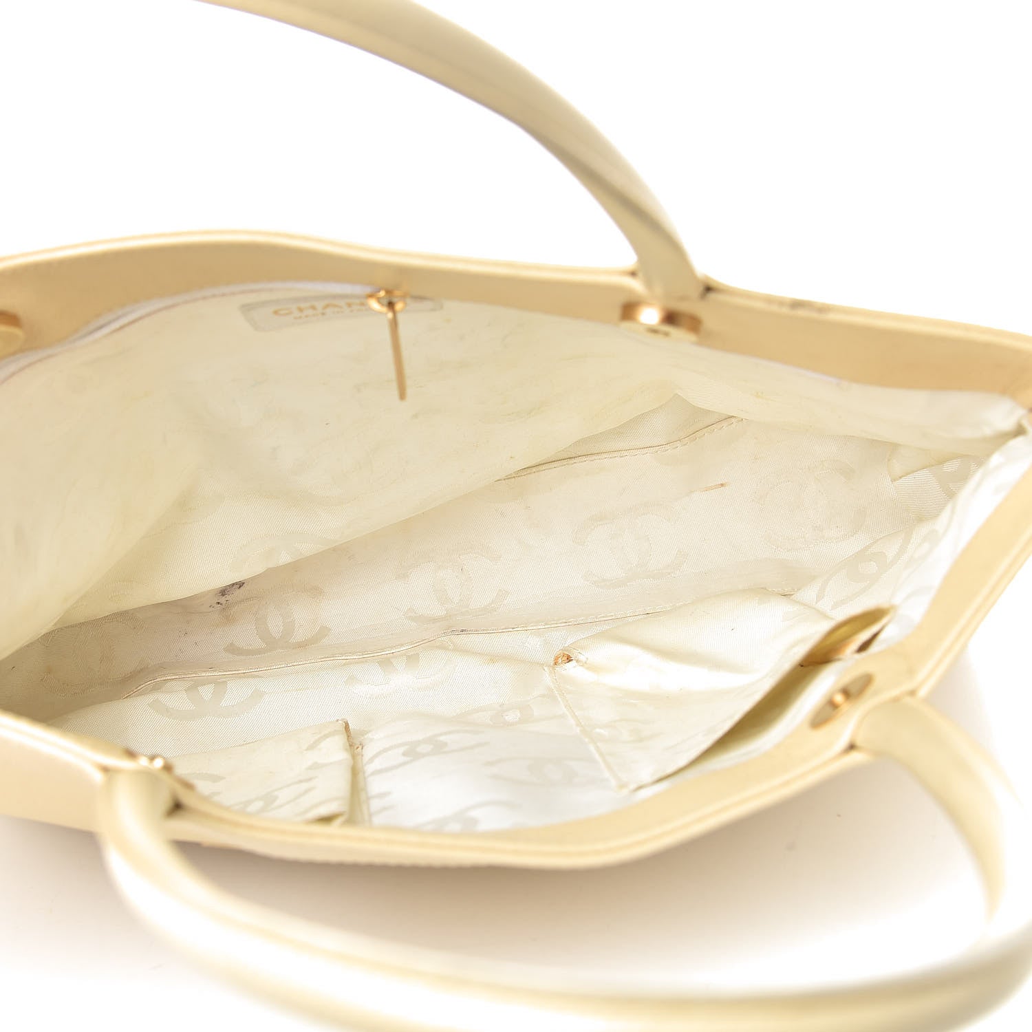 Chanel Caviar CC Tote Beige Clair 5 of 24