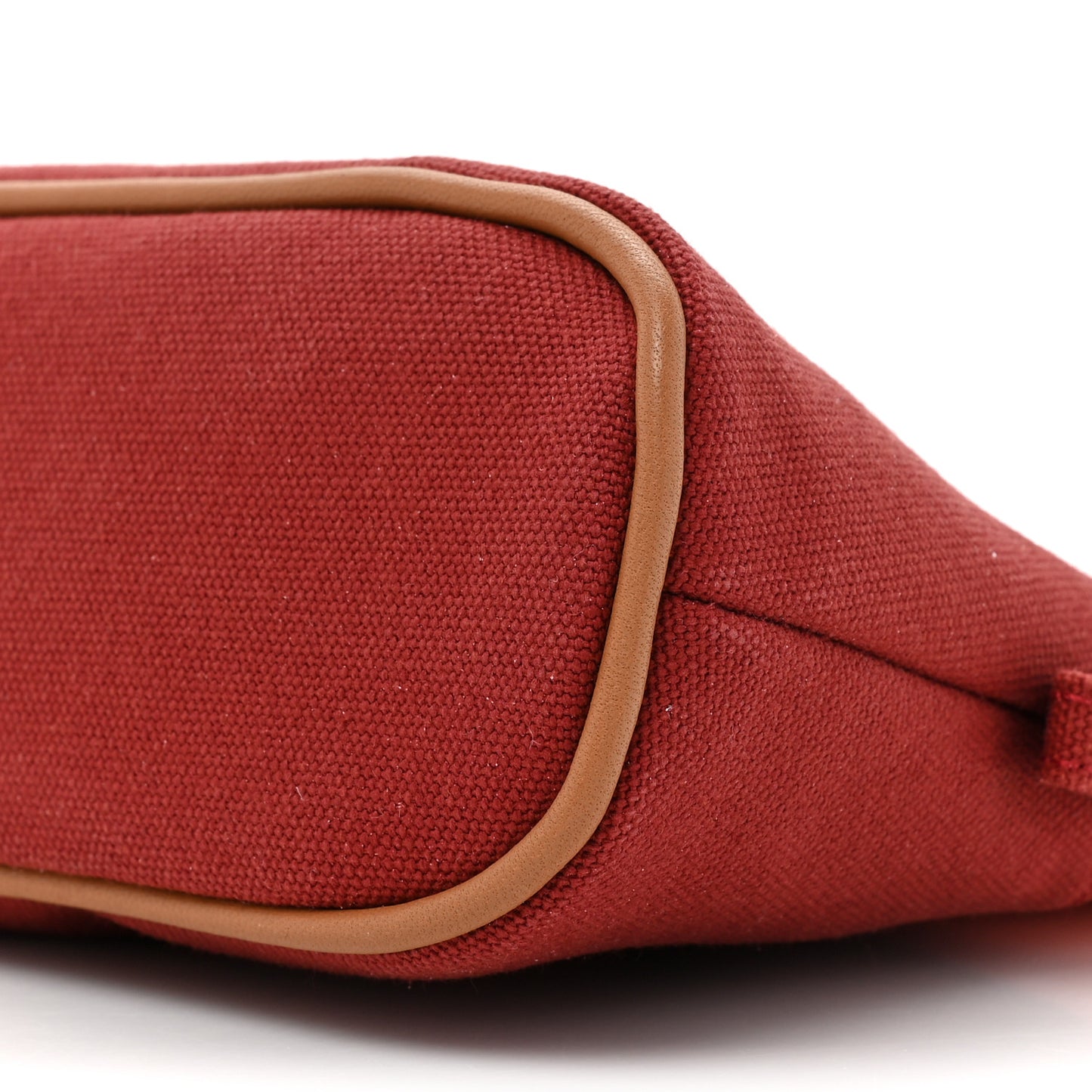 Cotton Canvas Mini Bolide Travel Cosmetic Pouch Feu Tomette