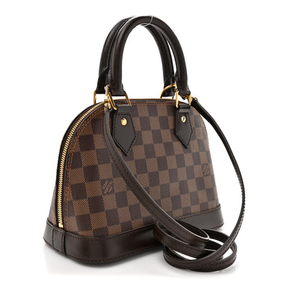 Louis Vuitton Damier Ebene Alma BB 2 of 8