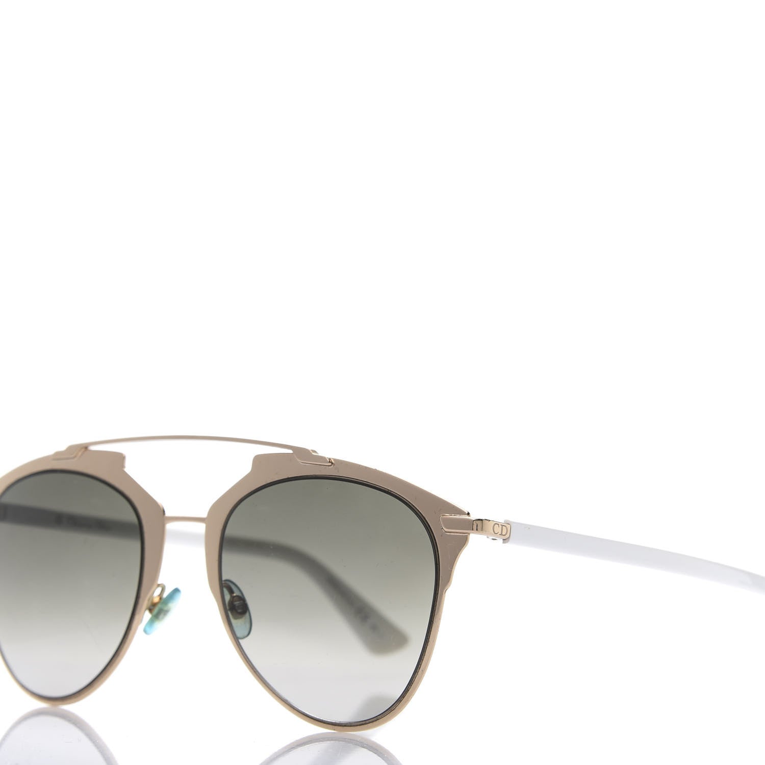 Christian Dior Reflected Sunglasses Rose Gold White 10 of 11
