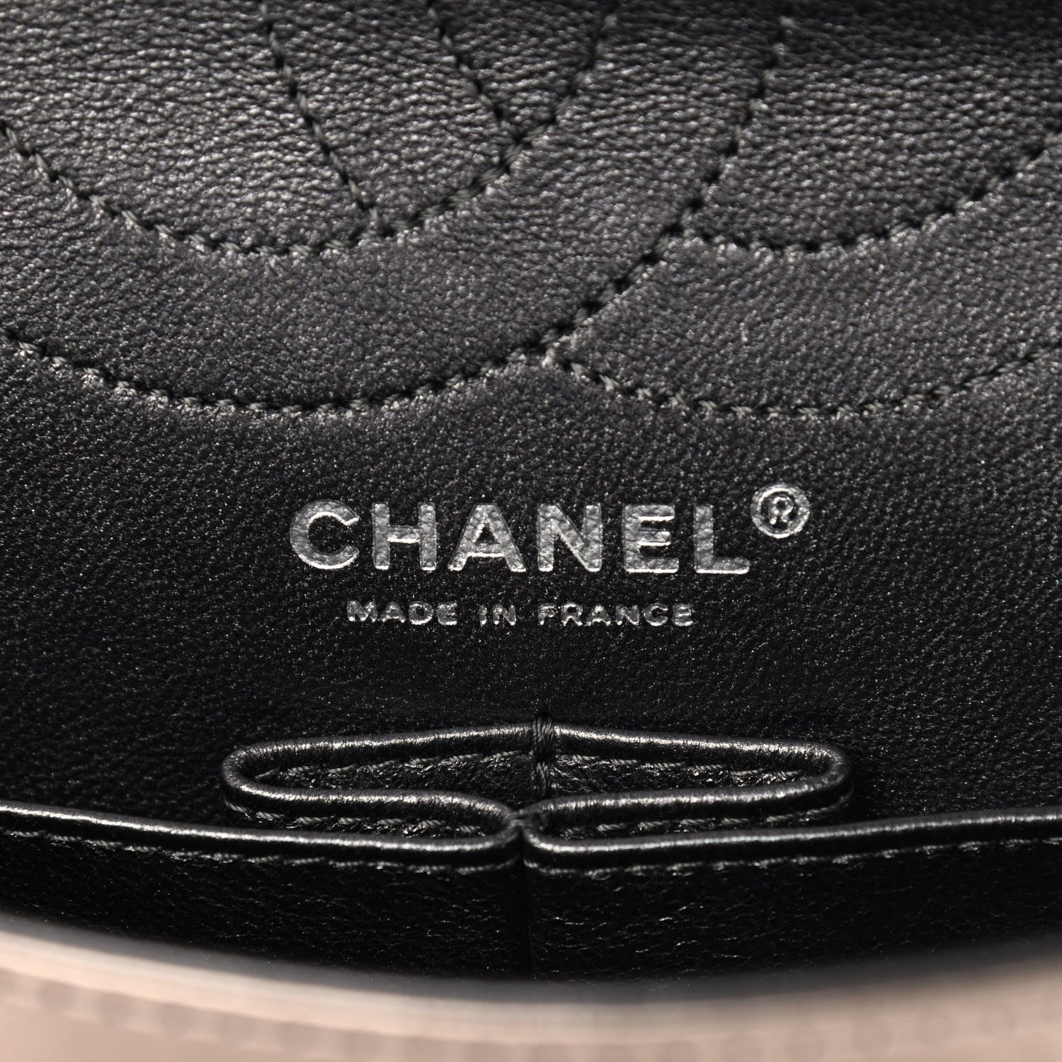 Chanel Metallic Aged Calfskin Quilted 2.55 Reissue 226 Flap Pewter 6 of 9