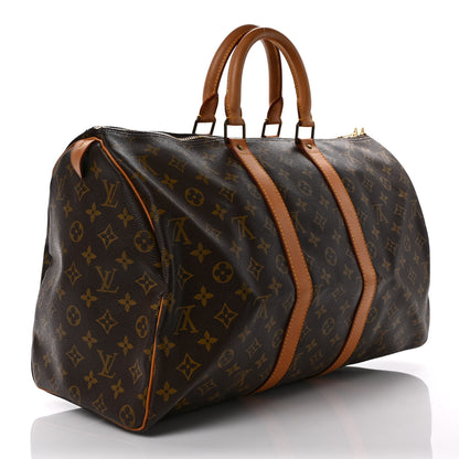 Louis Vuitton Monogram Keepall 45 3 of 10
