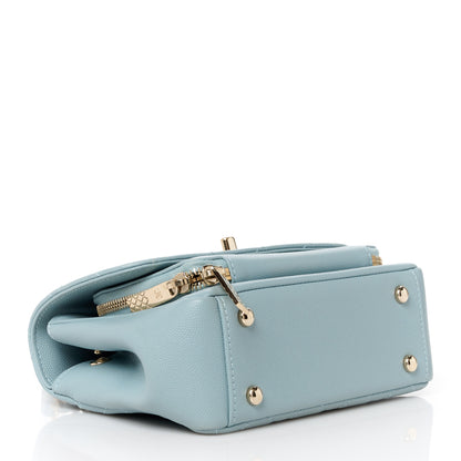 Chanel Caviar Quilted Small Business Affinity Flap Blue 4 of 13