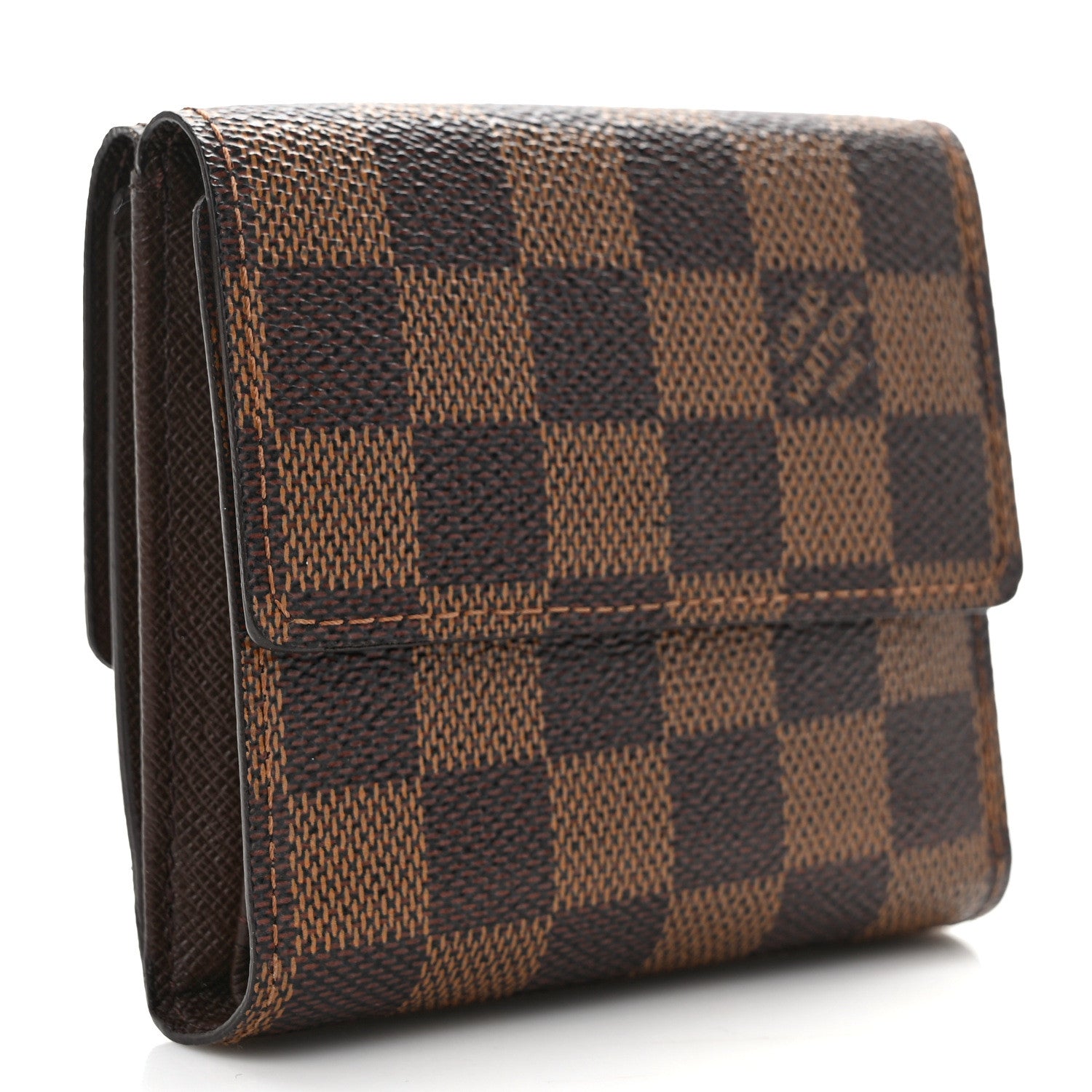 Louis Vuitton Damier Ebene Elise Wallet 3 of 10