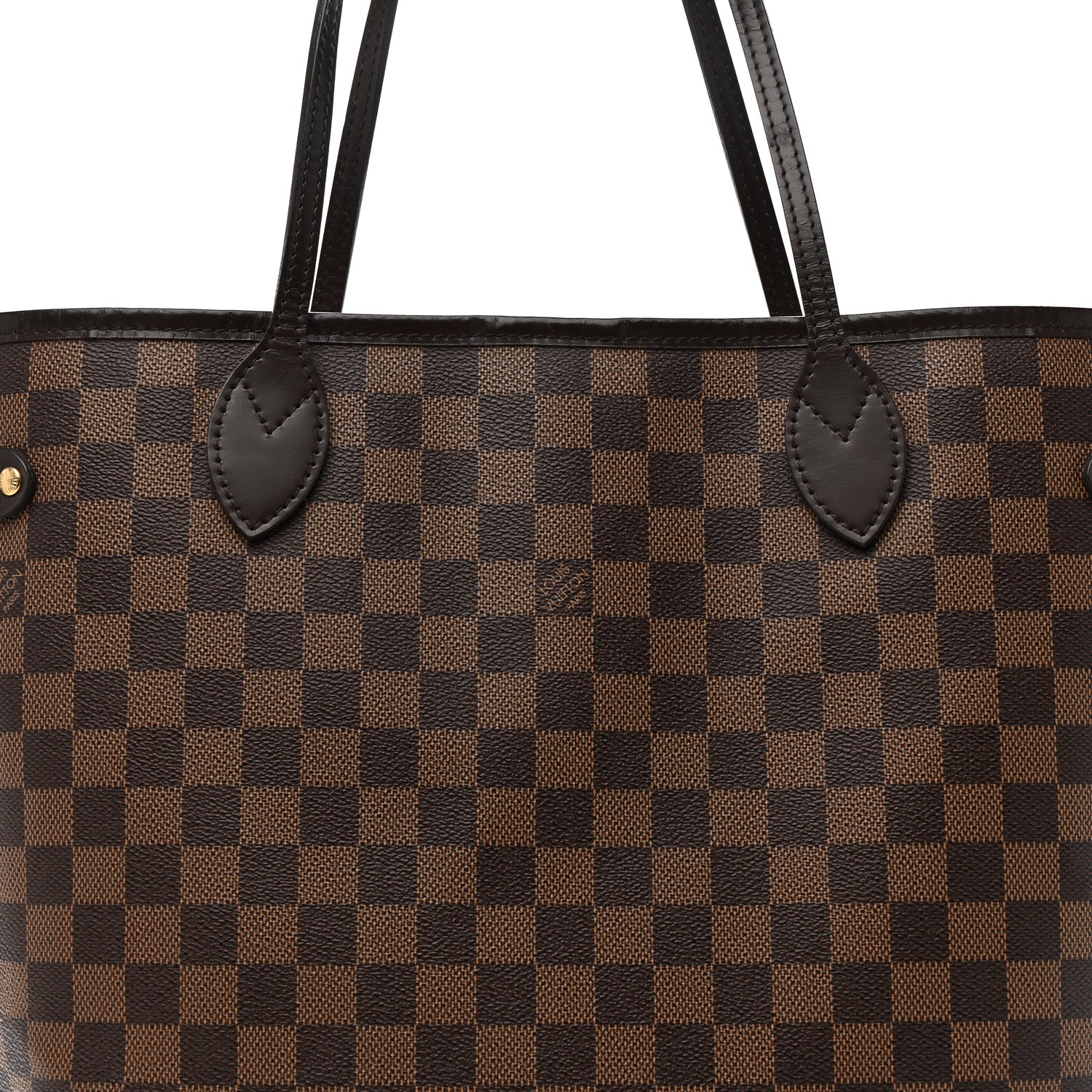 Louis Vuitton Damier Ebene Neo Neverfull MM Rose Ballerine 9 of 14