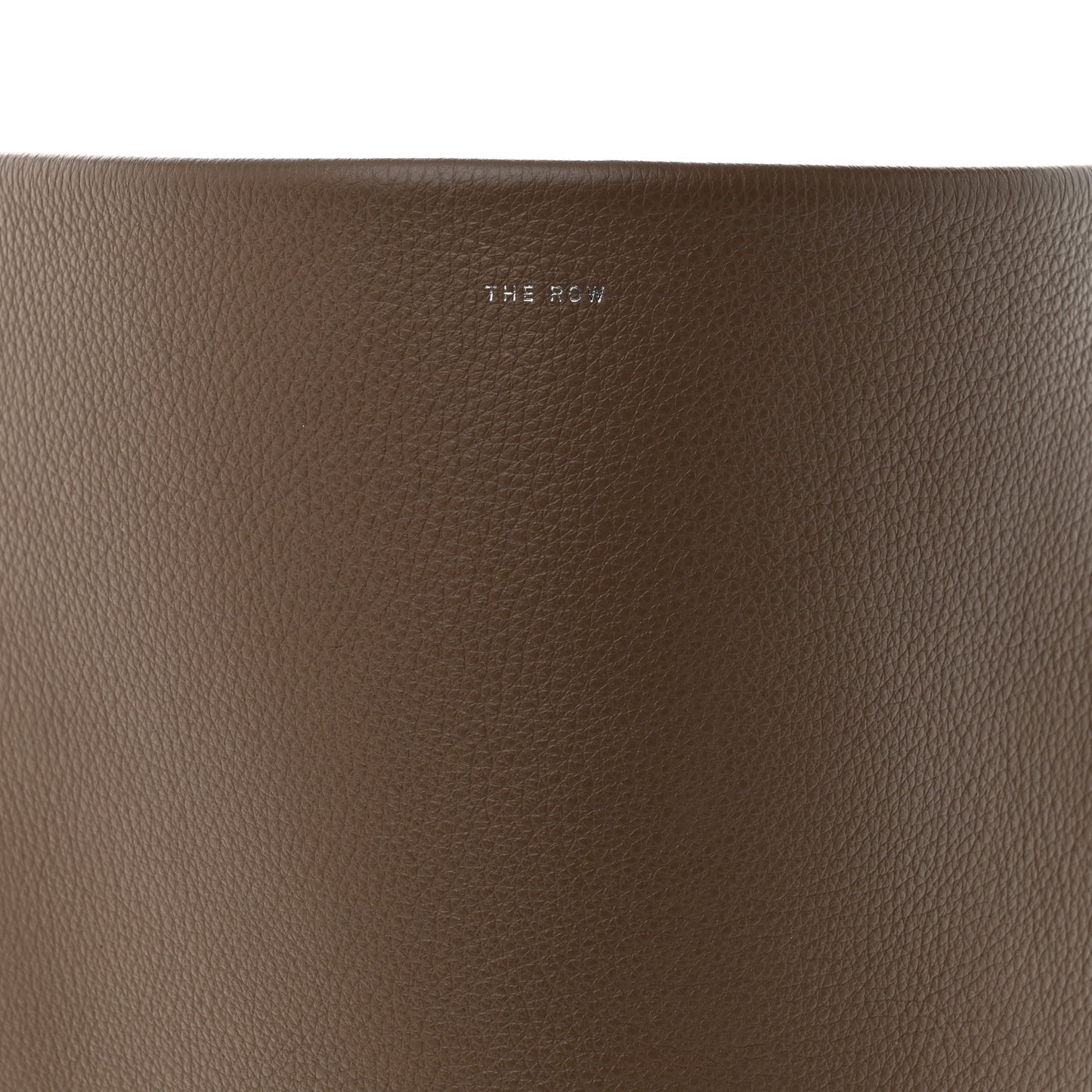 Grained Calfskin Medium N/S Park Tote Brown