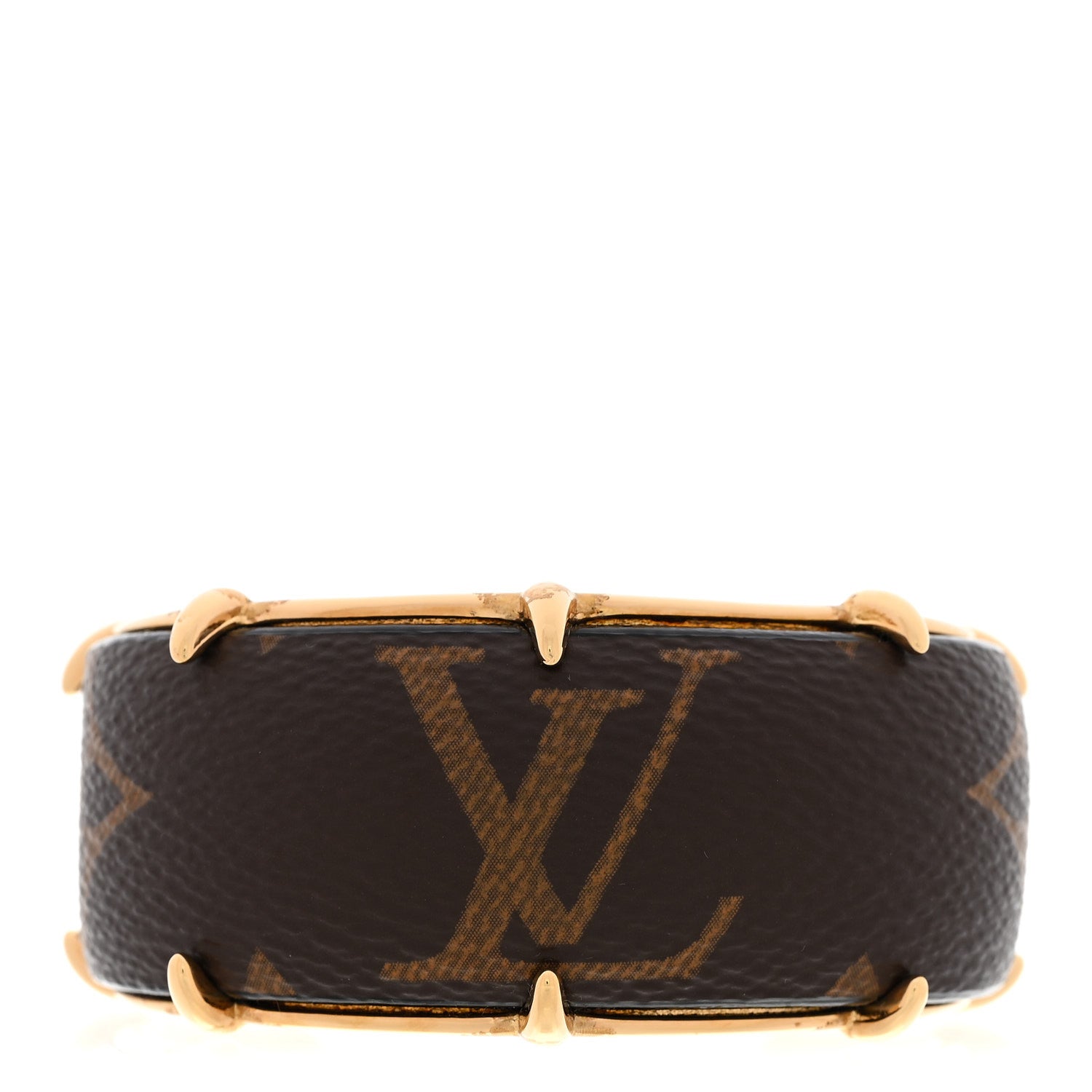 Louis Vuitton Monogram Cuff Bracelet S 1 of 8