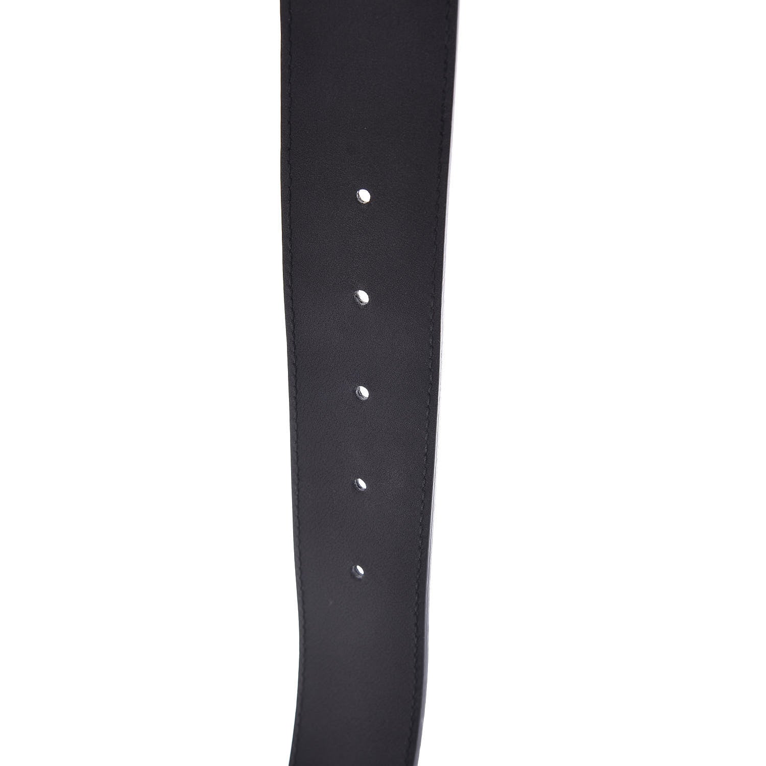Gucci Textured Calfskin Double G 40mm Belt 85 34 Black 6 of 8