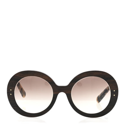 Prada Wooden Baroque Sunglasses SPR 27R Tortoise Dark Brown 2 of 7